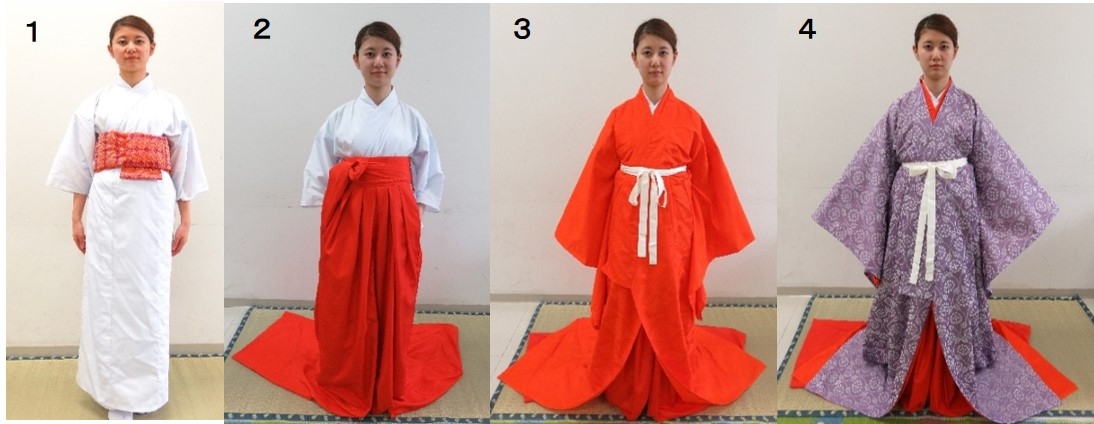 十二単の着装 How To Wear Juni Hitoe Twelve Layered Ceremonial Kimono 生活科学専攻 岐阜女子大学